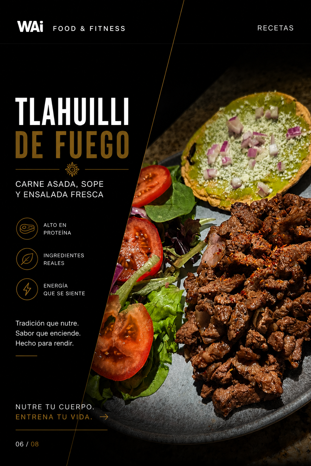 Receta de sope de carne